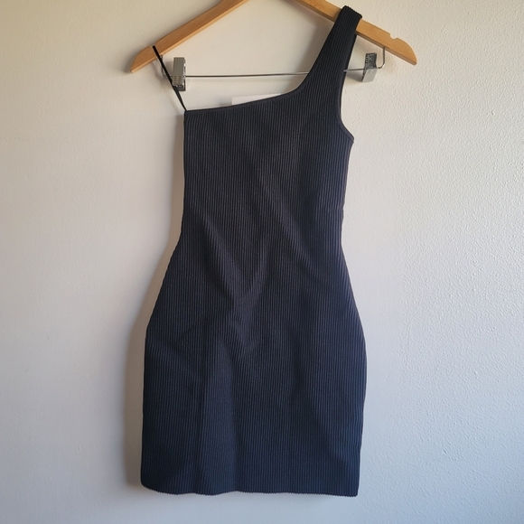 Artizia Babaton,‎ Sculpt Knit Ribbed One-Shoulder Dress, Size XS - Picture 6 of 6